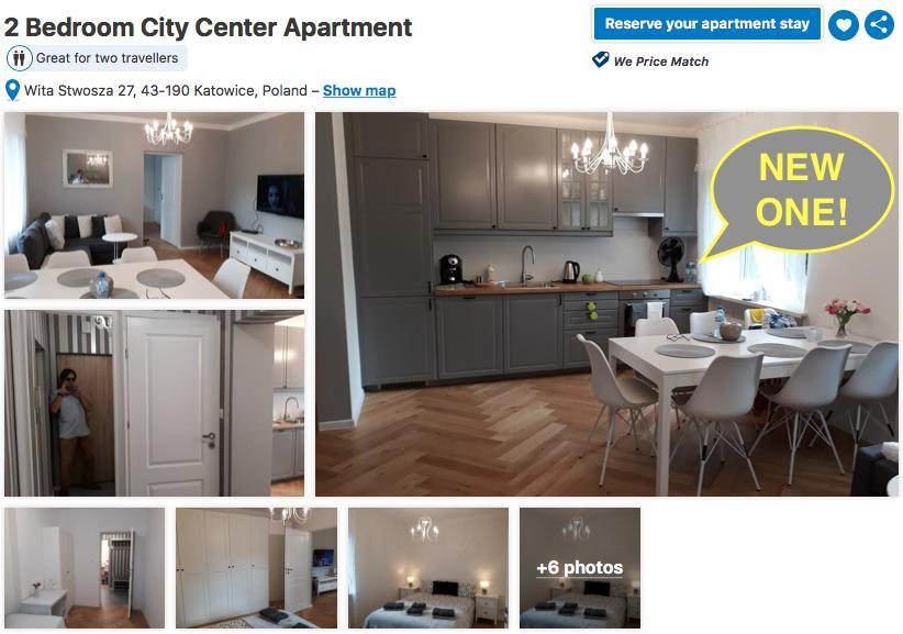 1 Bedroom Francuska Park Apartment 卡托维兹 外观 照片